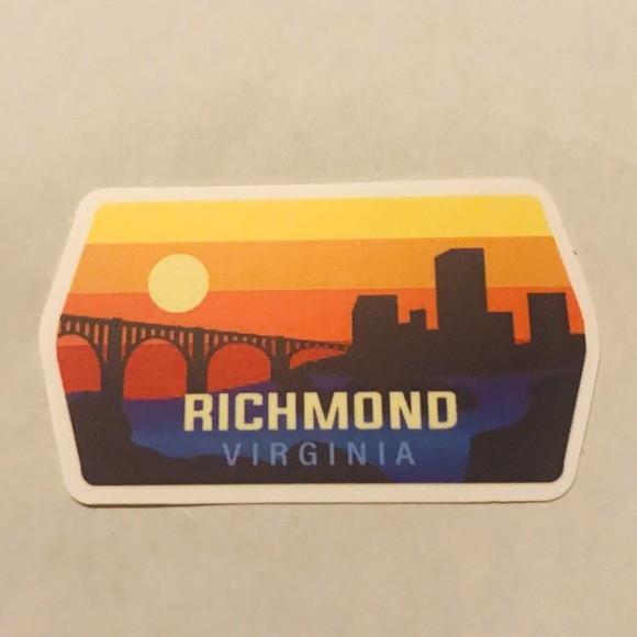 Richmond Virginia Matte Finish PVC Removable Waterproof Decor Accent St… - Picture 6 of 10